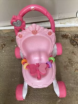£1.20 • Buy Fisher-Price Pink Princess Stroll-Along Walker Stroller