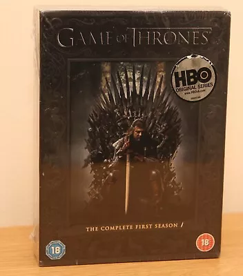 Game Of Thrones The Complete First 1 Season DVD New And Sealed PAL Region 2 UK  • £3.99