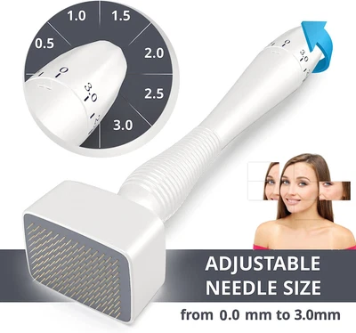 $18.04 • Buy Professional Derma Stamp Micro Needling Therapy Face Skin Tool Best Derma Roller