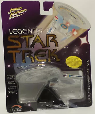 £69.99 • Buy Legends Of Star Trek Johnny Lightning USS Enterprise NCC-1701-D Model Ship!!!!!