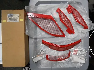 NOS Yamaha OEM Colored Grill Insert Kit Red 1997 00-04 VMax 500 SMA-8CR26-10-RD • $59.98