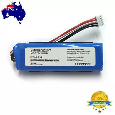 New Battery For Harman Kardon Go Play Bluetooth Speaker CP-HK06 GSP1029102 01 AU • $35.68