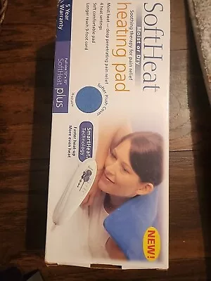 Vintage 2006. Soft Heat Heating Pad King Size 12  X 24  Model HP 218 • $20.90