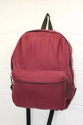 Vintage Maroon RED Eastpak Backpack USA Marty Mcfly Costume PROJECT! Look! • $64.95