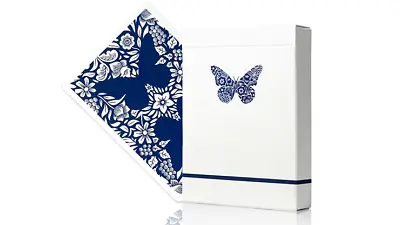 Butterfly Worker Marked Playing Cards (Blue) By Ondrej Psenicka • $15.95