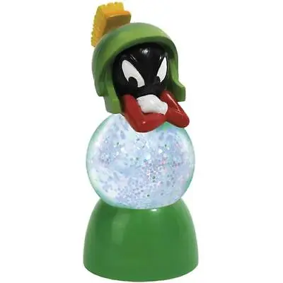 Marvin The Martian Rainbow Of Colors Light Up Snow Water Ball 7 Color Changes  • $12.95