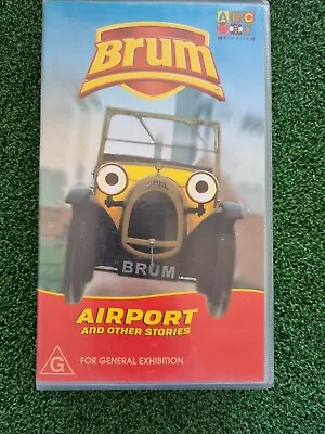 VHS Videotape - BRUM - Airport And Other Stories ABC For Kids Video • $19