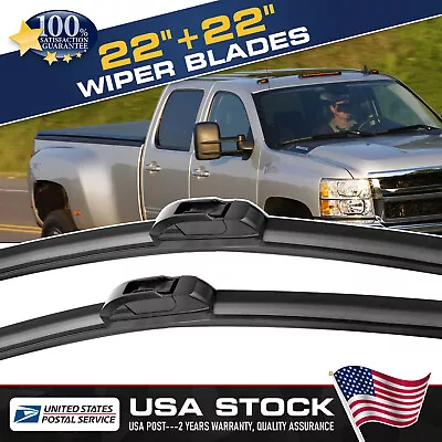 OEM Quality Windshield Pair 24 &19  Wiper Blades For Porsche Boxster 2001-2004 • $15.29