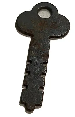 Antique Vintage Double Sided Flat Yale Skeleton Key Lock Safe Luggage • $6.29