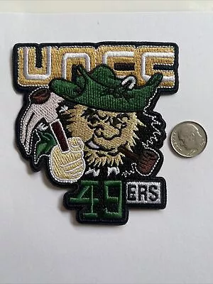 UNCC Charlotte 49ers￼ Vintage Embroidered Iron On Patch 3.5” X 3” • $6.45