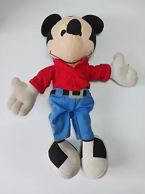 DISNEY MICKEY MOUSE 17  Mattel Arco Original Talking Giggling VERY Rare Vintage  • £10