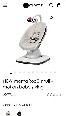 4moms Mamaroo Baby Swing Brand New In Box • $500