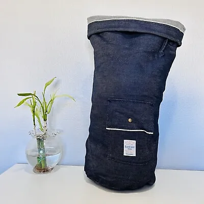 Vintage Raw Selvedge Candiani Denim Convertible Tote Bag Duffle Unisex • $30