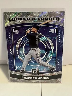 2023 Donruss Locked & Loaded Chipper Jones Rapture #LL3 - Insert Atlanta Braves • $0.99