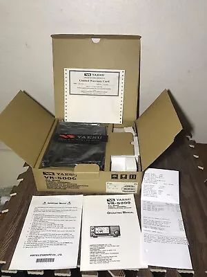 Yaesu VR-5000 HF/VHF/UHF/ SSB All Mode Communications Receiver BRAND NEW SEE! • $1750