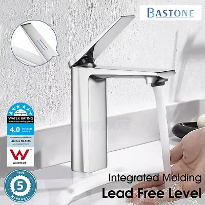 Bathroom Vanity Basin Mixer Tap Laundry Sink Faucet Chrome Plated Brass Spout • $77
