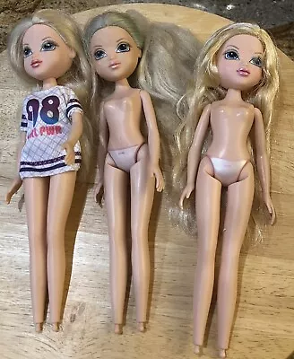 Three Moxie Blonde Girl Tlc Dolls • $6.95