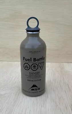 MSR Tan Fuel Bottle NEW 11 Oz Mountain Safety Research For Military Camp Stoves • $89