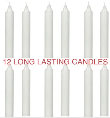 12 Candles Unscented Long Lasting Candle 5hr Burn Time Ea Emergency Survival🇺🇸 • $11.99
