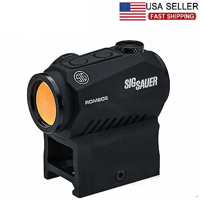 Sig Sauer Romeo 5 SOR52001 Shake Awake Compact 2 MOA Red Dot Sight 1x20mm Black • $69.99