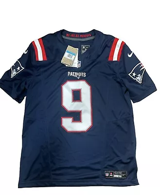 Nike Navy New England Patriots #9 Judon Vapor Limited Fuse Jersey  MEDIUM • $59.99