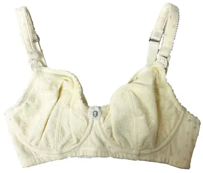 Cake Maternity Women's Nursing Bra FlexiWire  Parfait  Lace Ivory Size 32E US • £12.34