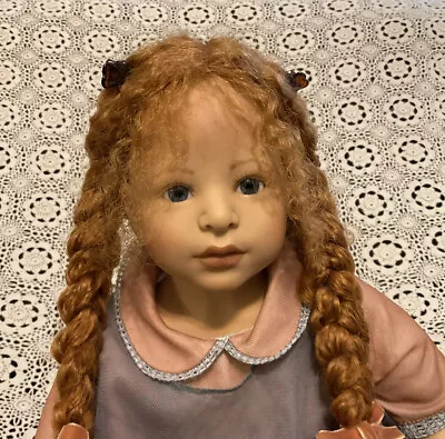 Zapf Heidi Plusczok Dorothea Doll W/ Curly Red Hair Hang Tag #235 Stunning Rare • $170