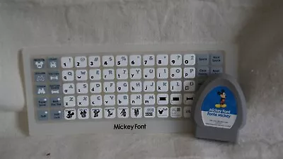 Cricut Cartridge - DISNEY'S MICKEY FONT - Used - No Box No Book - NOT LINKED • $9.99