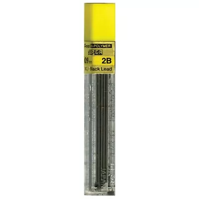 Pentel Super Hi-Polymer Mechanical Pencil Leads 0.9mm 2B • $6.39