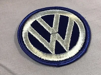 Vintage VW LOGO Patch Volkswagen Car Auto Bus Bug Stitched Embroidered NOS NEW • $12