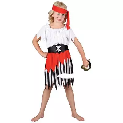 Wicked Costumes High Seas Pirate Girl Fancy Dress Costume • £7.99