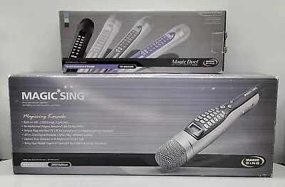 Magic Sing Karaoke Mic ED8000 Kit And Magic Duet Mic • $199.99