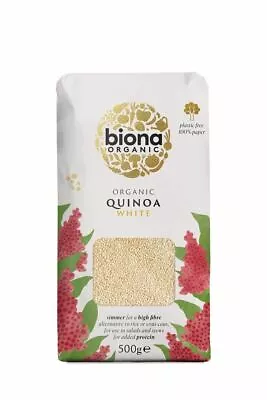 Biona Organic White Quinoa 500g (Pack Of 6) • £28.49