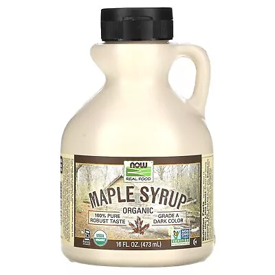 Real Food Organic Maple Syrup Grade A Dark Color 16 Fl Oz (473 Ml) • $17.76