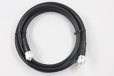 Times Microwave LMR-400UF Ultra Flex Ham & CB Coax Cable 6ft W/PL-259 Connectors • $29.95