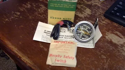 NOS JOHN DEERE MURPHY SAFETY SWITCH OIL PRESSURE GAUGE 75Psi  AT17116T • $100