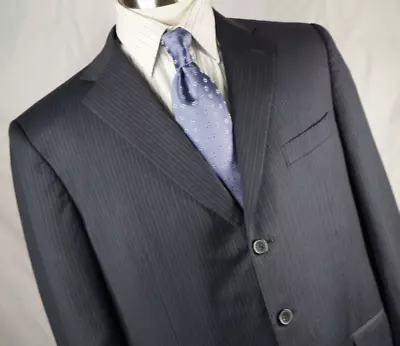 Mens Stunning ERMENEGILDO ZEGNA Suit Blue 46R US • $179