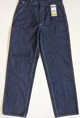 NEW Carhartt Size 35x34 Dark Wash FR FLAME RESISTANT Carpenter Jeans WORK PANTS • $43.99