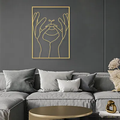 Modern Art Wall Decoration Nordic Minimalist Line For Living Room Reading Room • $7.52