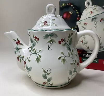 Pfaltzgraff Winterberry 109-A13-00 Sculpted 4 Cup Teapot...........T37 • $13