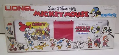 1977 LIONEL MICKEY MOUSE EXPRESS TRAIN ~ Goofy BOX CAR 6-9661 NEW MINT • $24.99