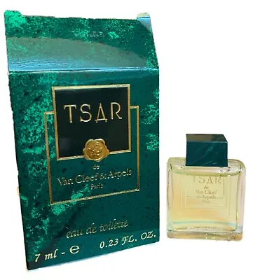 TSAR De Van Cleef & Arpels Paris 0.23 Fl. Oz. / 7 Ml - Collectible Miniature  • $85.99