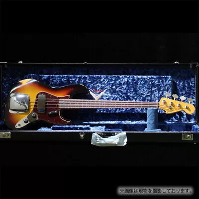 Fender Custom Shop 1962 Jazz Bass Relic / 3-Color Sunburst New Electric Bass • $9946.75