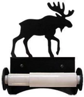 Monazite TT-B-19 Moose Toilet Tissue Holder With Plastic Roller Powder Black  • $55.51