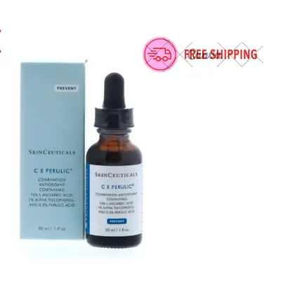 SKINCEUTICALS CE Ferulic Skincare Vitamin C & E Serum (30ml) New Free Shipping • $38.80