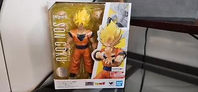 S.H. Figuarts Dragon Ball Z Super Saiyan Son Goku Full Power Tamashi Nations • $35