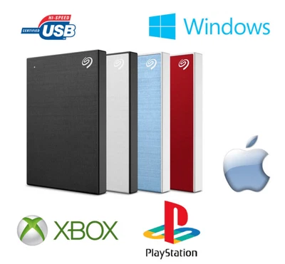 $72 • Buy External Portable HDD 2.5  USB 3.0 Hard Drive 1TB 2TB 4TB 5TB XBOX PC MAC PS