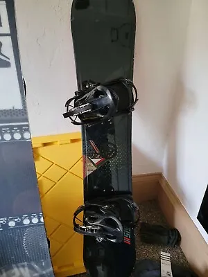 $300 • Buy 5150 Snowboard, ~8 Years Old, K2 Flow Bindings In Good Condition, Size 10 Fit