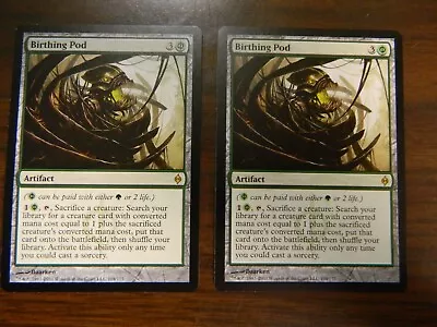 MTG New Phyrexia Birthing Pod X2 Unplayed Excellent - NM • $16.99