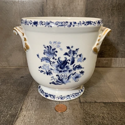 $40 • Buy VA Portugal Vintage Pot Model Ctd-4 Blue Pottery
